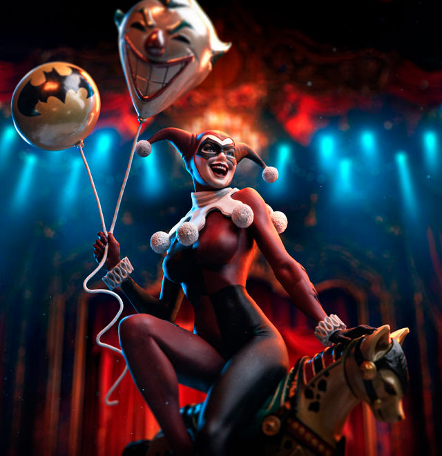 Harley Quinn Unleashed 1:10 Scale Statue