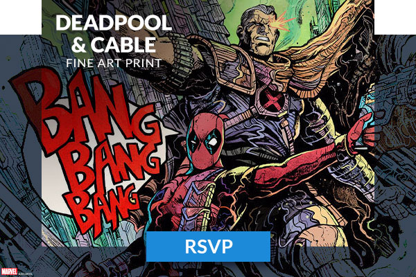 Deadpool and Cable Fine Art Print
