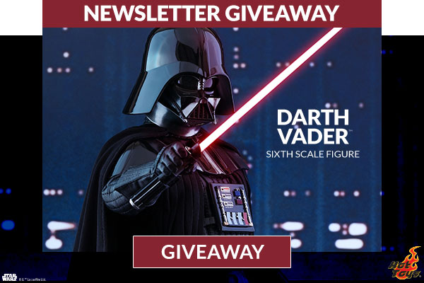 Newsletter Giveaway: Darth Vader Sixth Scale Figure