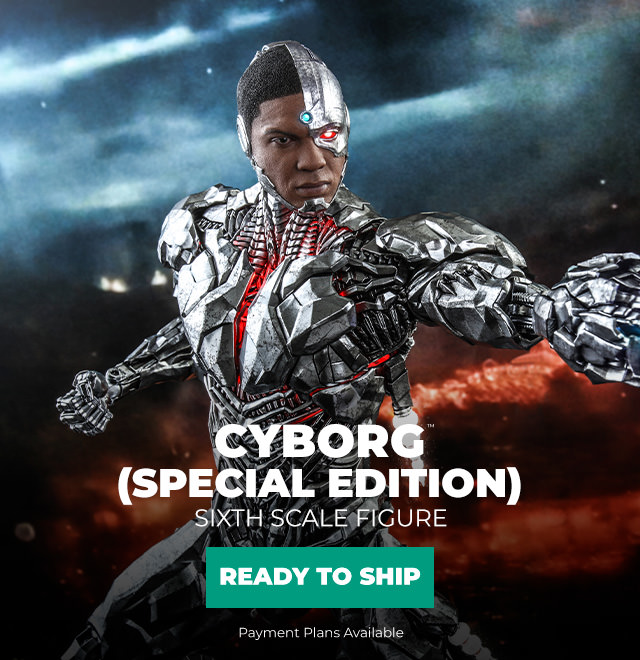 Booyah! Cyborg is here! 🔴 - Sideshow Collectibles