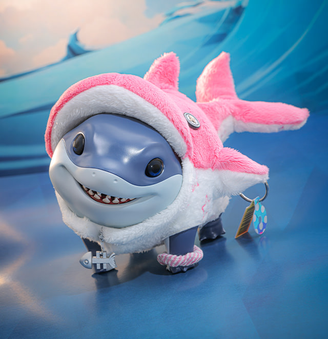 Jeff The Land Shark (Deluxe Version) Collectible Figure