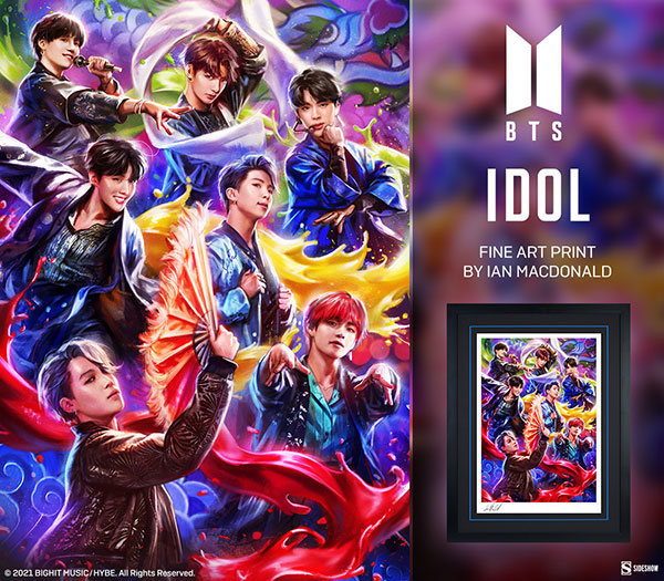 BTS Idol Fine Art Print