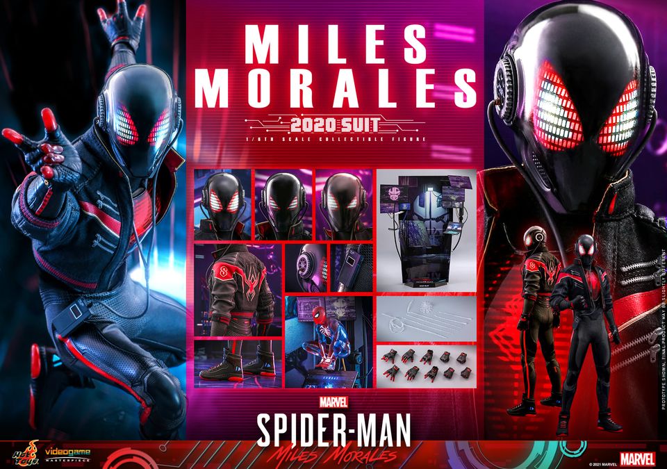 Miles Morales (2020 Suit) Sixth Scale Figure by Hot Toys