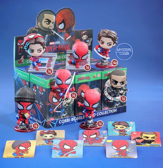 Spider-Man Brand New Day Cosbi Bobble-Head Collection Blind Box Set