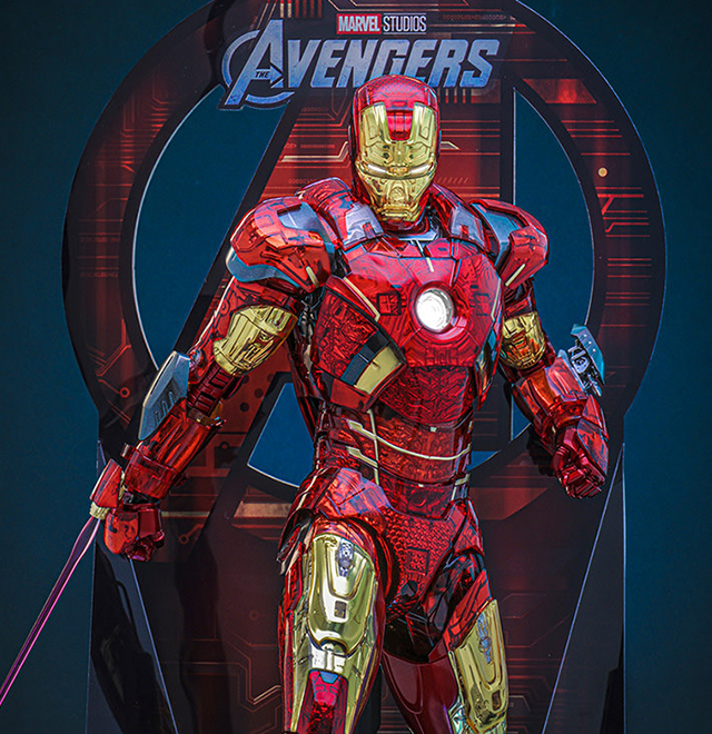 Iron Man Mark VII (Exo-Chrome Clear Version) Sixth Scale Figure