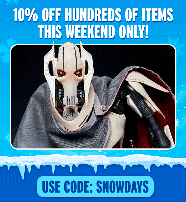 10% OFF hundreds of items - this weekend only!