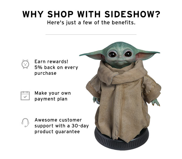 Why shop with Sideshow? 
