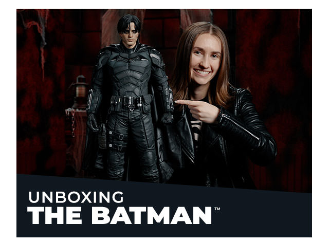 Unboxing The Batman™ 1/3 Scale Statue