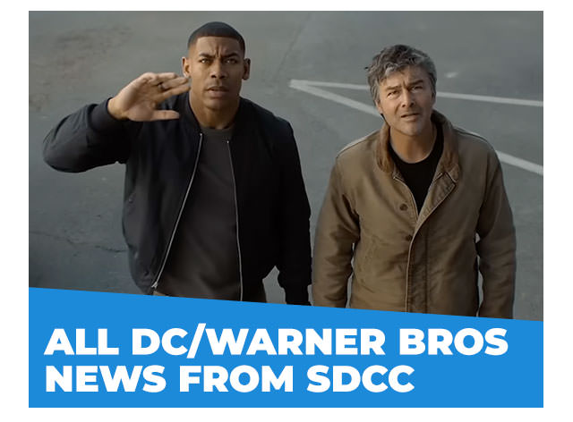All the DC/WB news from SDCC