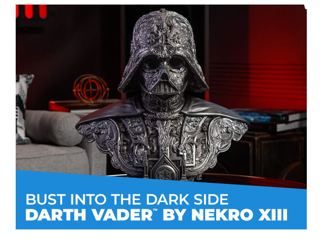 Bust into the Dark Side: Darth Vader™ by Nekro XIII