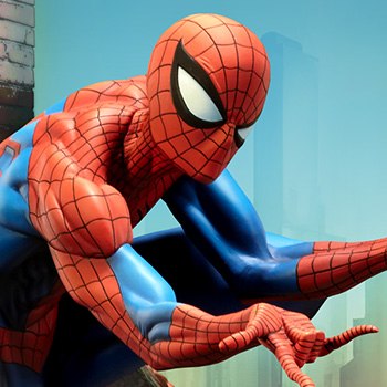 Spider-Man Polystone Statue
