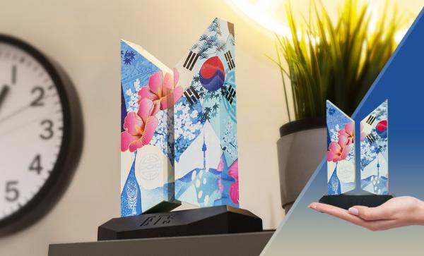 Premium BTS Logo: Seoul Edition Collectible Logo