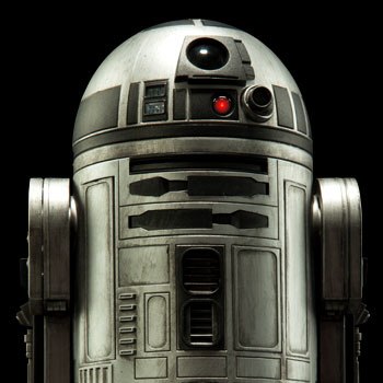 R2-D2 Unpainted Prototype Sixth Scale Figure