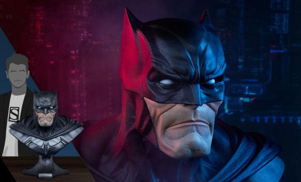 New Photos Of The Batman Life Size Bust Sideshow Collectibles