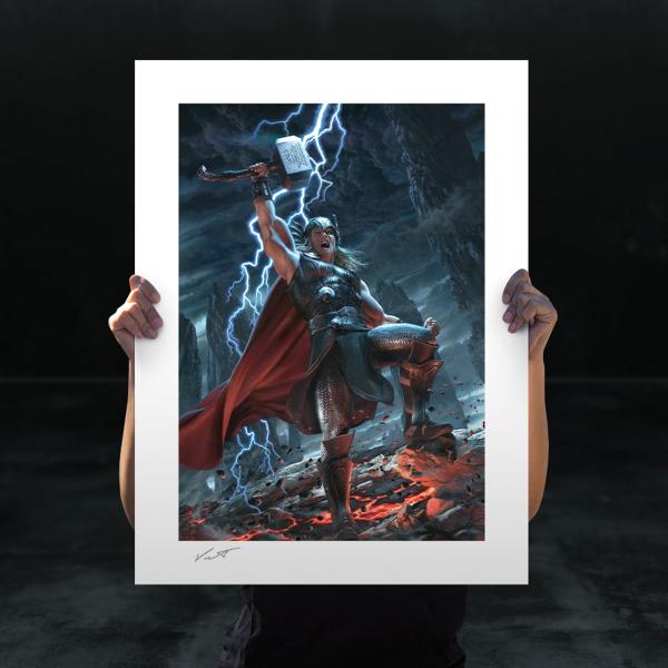 Thor: Breaker of Brimstone Art Print