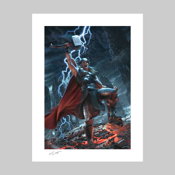 Thor: Breaker of Brimstone Art Print
