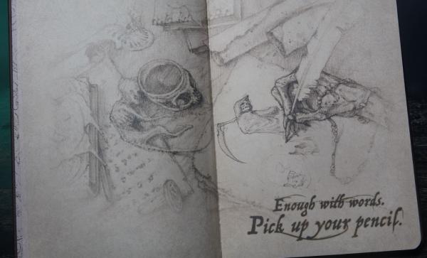 Court of the Dead Deluxe Hardcover Sketchbook Book