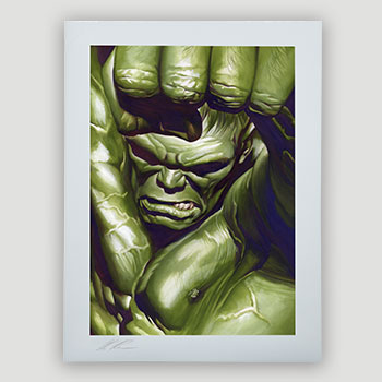 The Omega Hulk Art Print