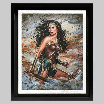 Wonder Woman: Amazon Warrior Art Print
