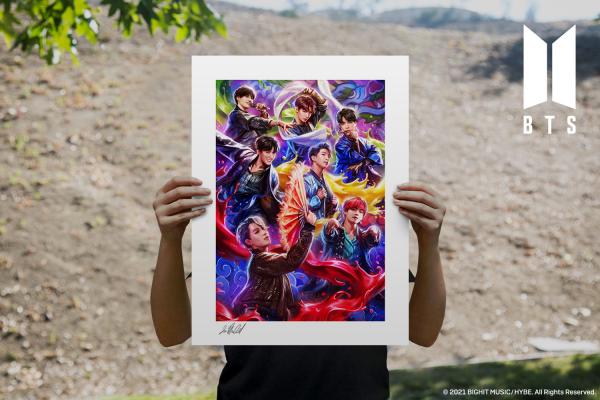 BTS: Idol Art Print