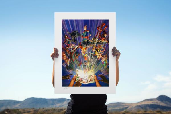 Marvel Comics #1000 Art Print