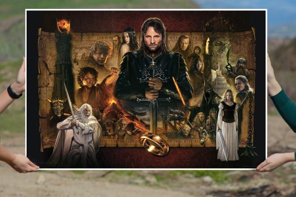 The Return of the King Art Print