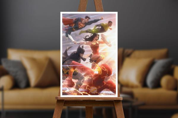 Justice League #49 Art Print