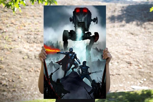 Raider Ambush Art Print