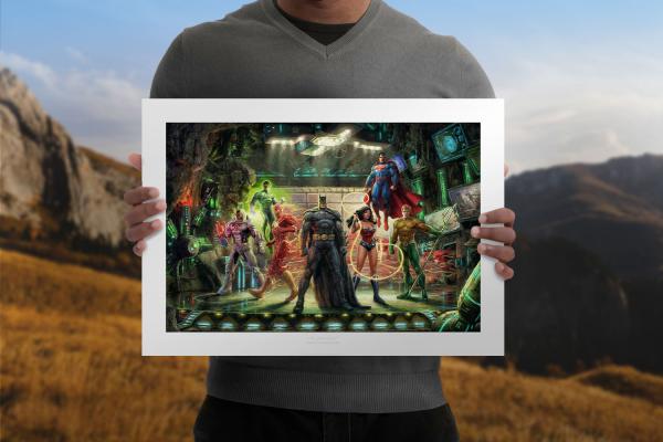 The Justice League Art Print