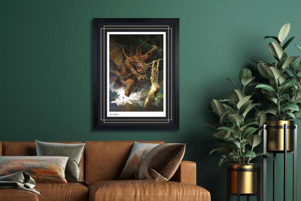 Beauty and the Beast Art Print