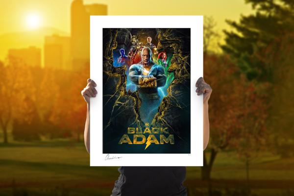 Black Adam Art Print