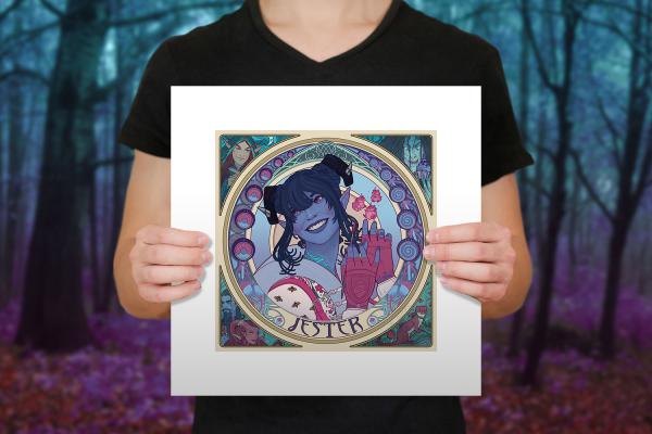 Mighty Nein Portrait Series: Jester Art Print