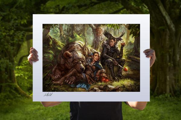 Vex & Vax Art Print