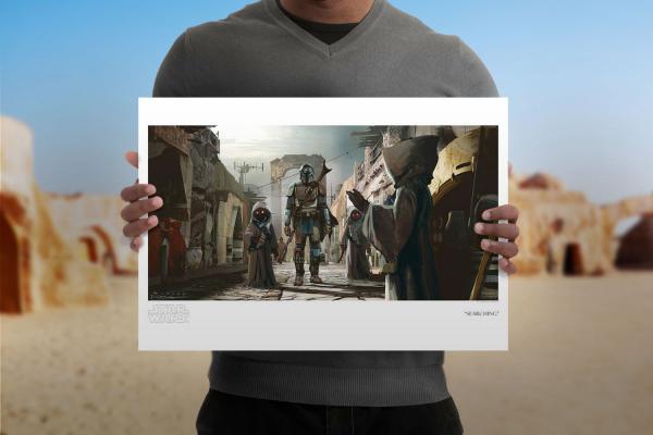 Searching Art Print