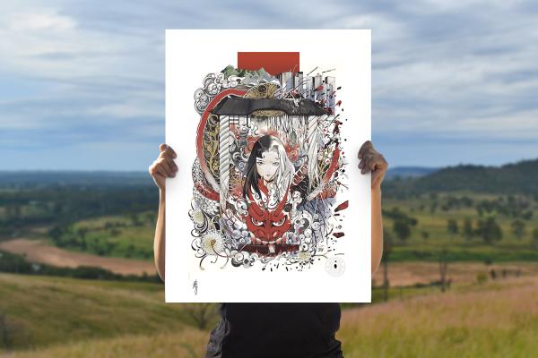 Demon Days: The Yashida Saga Art Print