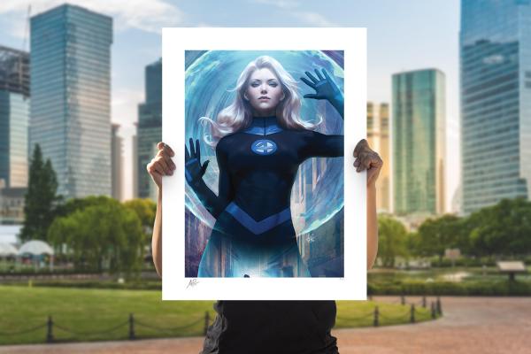 Sue Storm: Invisible Woman Art Print
