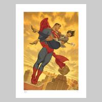 Superman & Lois Lane Fine Art Print Giveaway