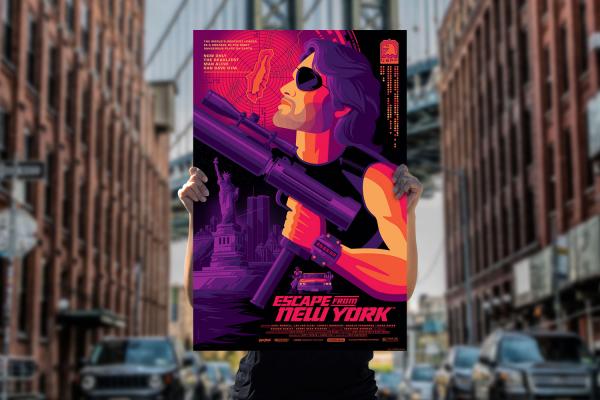 Escape From New York Variant Art Print