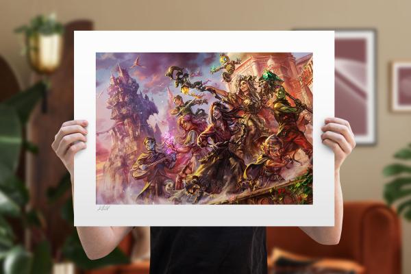 The Draw of Destiny Art Print