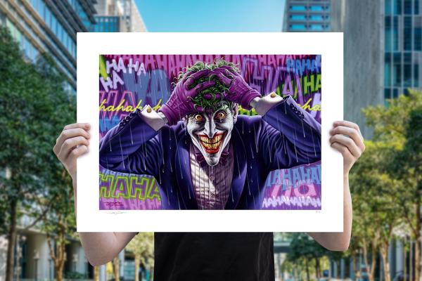 The Joker: Last Laugh Art Print