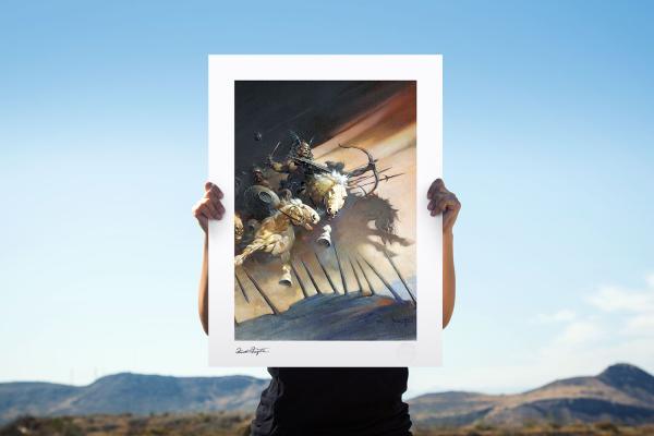 Son of the Barbarian Art Print