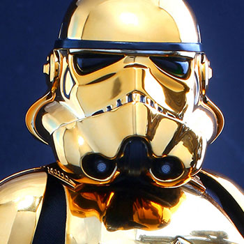 Stormtrooper Gold Chrome Version Sixth Scale Figure