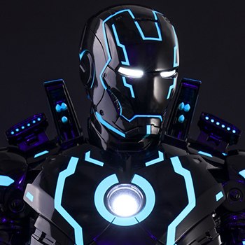 iron man mark 4 neon tech