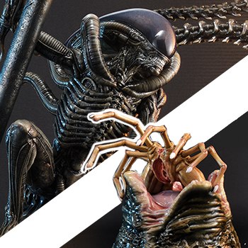 Scorpion Alien Deluxe Version Statue