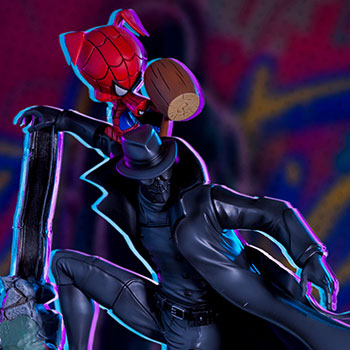 Noir and Spider-Ham 1:10 Scale Statue