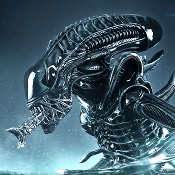 Alien Warrior Deluxe Maquette