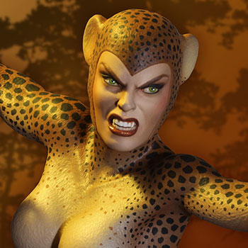 Super Powers Cheetah Maquette