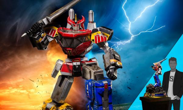 Megazord (Battle Damaged Version) Statue