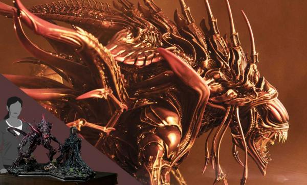 Rogue Alien Battle Diorama
