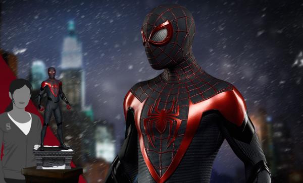 Spider-Man: Miles Morales 1:3 Scale Statue
